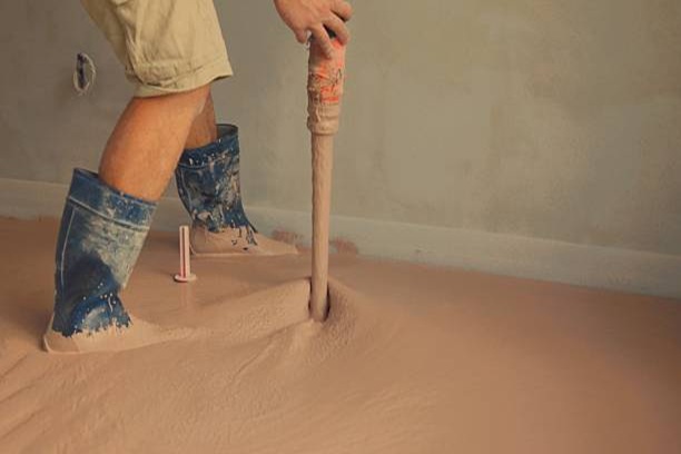 Мокрая стяжка пола